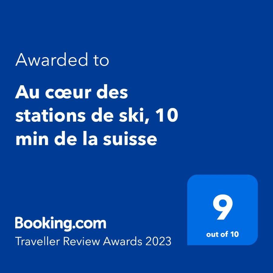 Au Coeur Des Stations De Ski, 10 Min De La Suisse Damprichard Ngoại thất bức ảnh